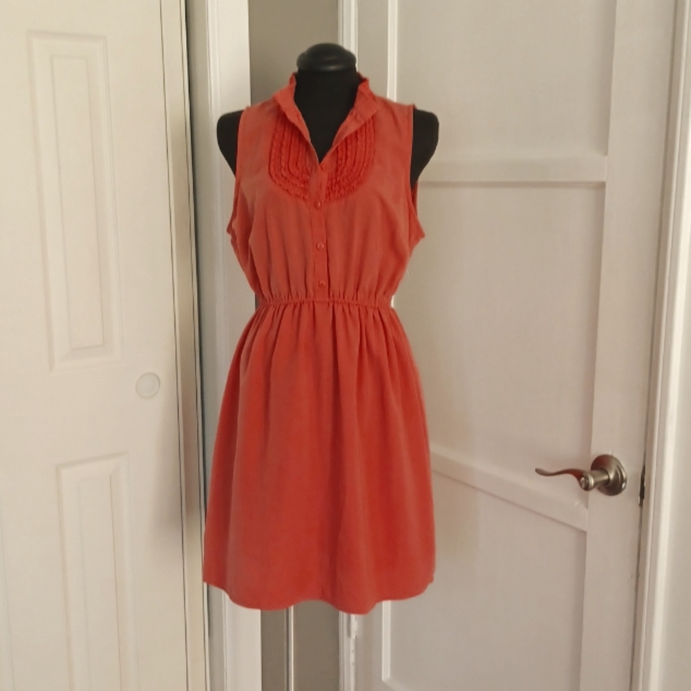 Forever 21 sleeveless Orange summer dress